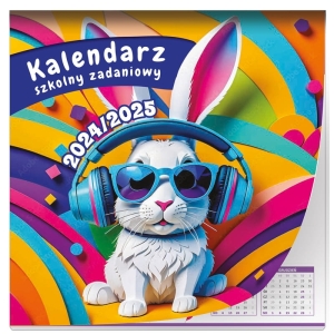 Kalendarz wieloplanszowy KALPOL 2024/2025 szkolny zadaniowy 1szt.