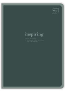 ZESZYT A5 96K KRATKA OKŁADKA HYBRYDOWA INTERDRUK HYBRID WORDS MIX WZORÓW 1szt.