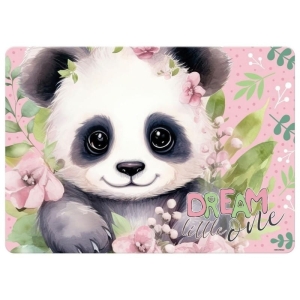 PODKŁAD LAMINOWANY DO PRAC PLASTYCZNYCH MIŚ PANDA 