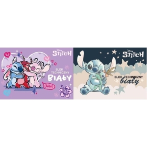 BLOK TECHNICZNY BIAŁY A4/170g 10 KARTEK BENIAMIN STITCH 1szt.