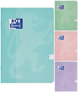 ZESZYT A5 32K KRATKA 90g MARGINES SOFT TOUCH OXFORD TOUCH PASTELOWY 1szt