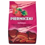 Pierniki w czekoladzie baśniowe truskawkowe SKAWA 150g
