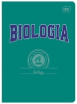 ZESZYT DO BIOLOGII A5 60K KRATKA OKŁADKA HYBRYDOWA - ŚCIĄGA BIOLOGIA