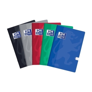 Zeszyt A4/60 kratka z marginesem posiada adresówkę okładka ANTI-SCRATCH OXFORD ESSE mix kolorów 1szt. /400174957/