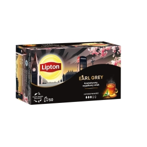 Herbata LIPTON Earl Grey 50szt.