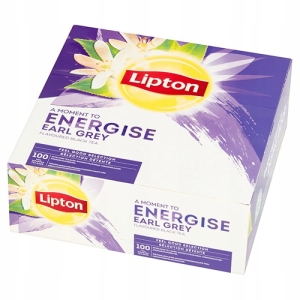 HERBATA CZARNA KOPERTOWANA LIPTON EARL GREY 100szt.