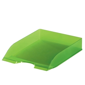 Szuflada na dokumenty DURABLE BASIC transparentna jasnozielona