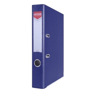 Segregator OFFICE PRODUCTS A4/55 z szyną OFFICER granatowy /21011121-03/