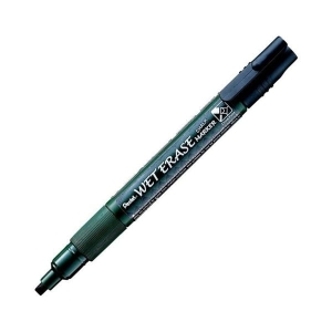 Marker kredowy ścierany na mokro ścięty 4,3mm PENTEL SMW26 czarny /SMW26-A/