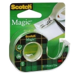 Taśma klejąca SCOTCH MAGIC 19 mm x 7,5 m z podajnikiem /3M-UU005551005/