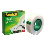 Taśma klejąca SCOTCH MAGIC 19 mm x 33 m w pudełku /3M-70005242196/