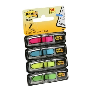 Zakładki indeksujące POST-IT 684-arr4 4 kolory neon strzałki /3M-70071353612/