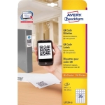 Etykiety do QR kodów Avery Zweckform 35 x 35 mm, 35 etykiet/A4 /L7120-25/
