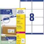 Białe etykiety wysyłkowe Avery Zweckform; A4, 100 ark./op., 99,1 x 67,7 mm  /L7165-100/