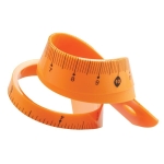 Linijka elastyczna 20cm TETIS pomarańczowa /BL020-PB/
