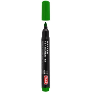 Marker permanentny okrągły 1,5mm TOMA 202 zielony 1 szt /TO-202/