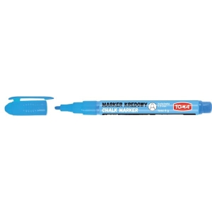 Marker kredowy okrągły 1,5mm TOMA niebieski /TO-293-12/