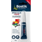 Klej w tubie 2g sekundowy SPEED GLU BOSTIK 1szt.  /KSPEED/2G TUB/