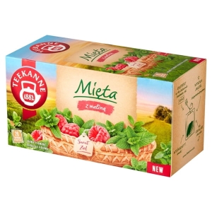 Herbata ziołowo-owocowa kopertowanA TEEKANNE mięta z maliną 20szt  /71584/