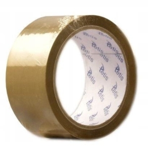 Taśma pakowa 48mm x 50m AKRYL TETIS brązowa 1szt. /GT110-B/