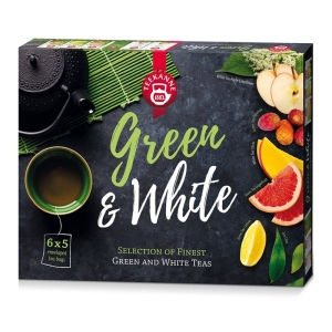 Zestaw herbat teekanne GREENWHITE COLLECTION 6x5szt. /64071/