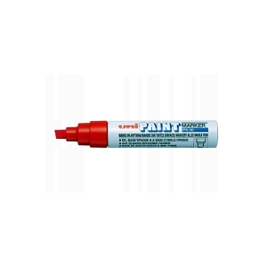 Marker olejowy 4,0–8,5mm ścięta UNI PX-30 czerwony /UNPX30/6CZ/