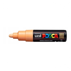 Marker z farbą plakatową okrągły 4,5-5,5mm UNI POSCA PC-7M jasny pomarańczowy NR 54 1szt. /UNPC7M/6JPO//149451/
