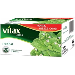 Herbata ziołowa VITAX Melisa 20szt.