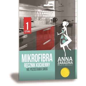 Ręcznik kuchenny z mikrofibry 40x70cm ANNA ZARADNA żółty 1szt /ST-AZ-017669/