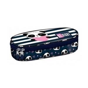 Piórnik saszetka usztywniona z wewnętrzną klapką PC1 LOVE PANDA 1szt.