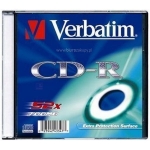 CD-R 700MB 52x VERBATIM slim