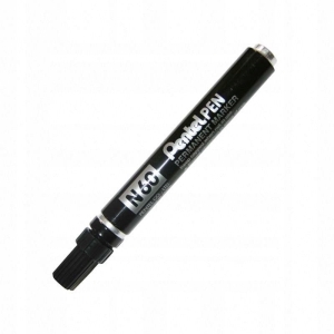 MARKER PERMAMENTNY ŚCIĘTY N60 PENTEL CZARNY