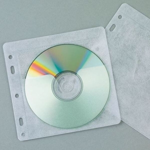 Koszulka zawieszkowa na CD podwójna Q-Connect 40 szt. /KF02208/
