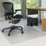 Mata pod krzesło na twarde podłogi prostokątna Q-CONNECT 91x122 cm /KF15900/