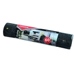 Worki na śmieci 60l OFFICE PRODUCTS super mocne z taśmą 25mic czarne 10 sztuk /22023222-05/
