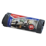 Worki na śmieci 35l OFFICE PRODUCTS LDPE mocne 18mic czarne 15 sztuk /22021218-05/