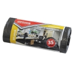 Worki na śmieci 35l OFFICE PRODUCTS HDPE standard 6.3mic czarne 50 sztuk /22021113-05/