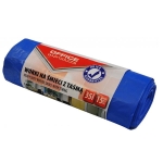 Worki na śmieci 35l OFFICE PRODUCTS LDHD premium z taśmą 17mic niebieskie 15 sztuk /22023318-01/