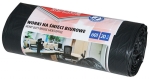 Worki na śmieci 60l OFFICE PRODUCTS LDPE mocne 20mic czarne 20 sztuk