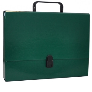 Teczka-pudełko OFFICE PRODUCTS 50x240x319mm A4/5CM zielona