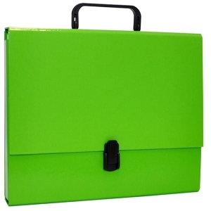 Teczka-pudełko OFFICE PRODUCTS 50x240x319mm A4/5CM jasnozielona