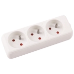 Przedłużacz OFFICE PRODUCTS 3 gniazda 1,5m z uziemieniem biały /13113121-14/