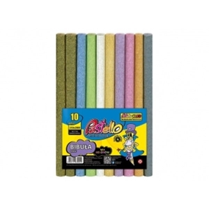 Bibuła perłowa mini 25 x 200cm zestaw mix 10szt. /PAS-3436/