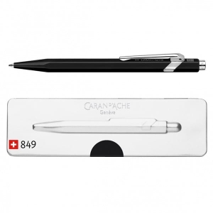 Długopis automatyczny CARAN D'ACHE 849 POP LINE FLUO M w pudełku czarny 1 szt /CD849-509/