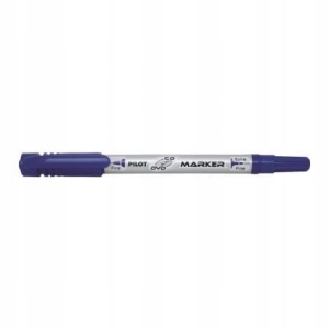 MARKER FOLIOPIS/DO CD DWUSTRONNY 0,4 i 0,7mm PILOT TWIN MARKER NIEBIESKI 1s