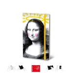 Notatnik z gumką 13x21cm/192 linia 80g STIFFLEX ANGEL LISA /SXN-021M/
