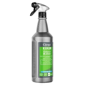 Preparat do neutralizacji zapachów 1,0L CLINEX NANO PROTECT SILVER ODOUR KILLER COTTON z rozpylaczem 1szt. /CL77349/
