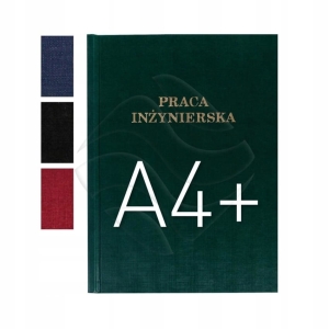 OKŁADKA KANAŁOWA OPUS O.HARD A PRACA INŻYNIERSKA CZARNA OPUS 1szt.