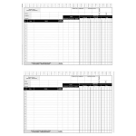 Druk "Karta Kontowo Materiałowa Ilościowo Wartościowa" A5 MICHALCZYK I PROKOP /437-3/