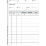 Druk "Wywieszka Magazynowa" MICHALCZYK I PROKOP A6 50szt 347-5